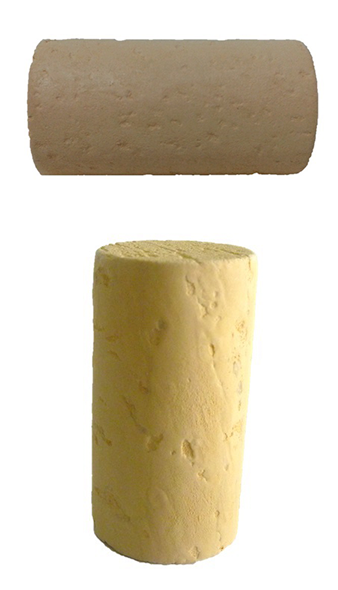 rolhas colmatadas